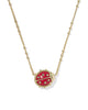 KENDRA SCOTT- Ladybug Gold Short Pendant Necklace