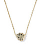 KENDRA SCOTT- Ladybug Gold Short Pendant Necklace
