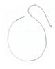 KENDRA SCOTT- Markie Half Chain Necklace in Rhodium Freshwater Cultured Pearl