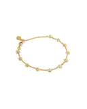 KENDRA SCOTT- Sierra Star Delicate Chain Bracelet in Gold Metal