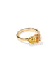 KENDRA SCOTT- Tatum Band Ring in Gold Golden Yellow Mix