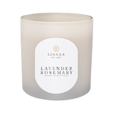 LINNEA- Lavender Rosemary 3 Wick Candle