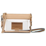 CONSUELA- Diego Clear Midtown Crossbody