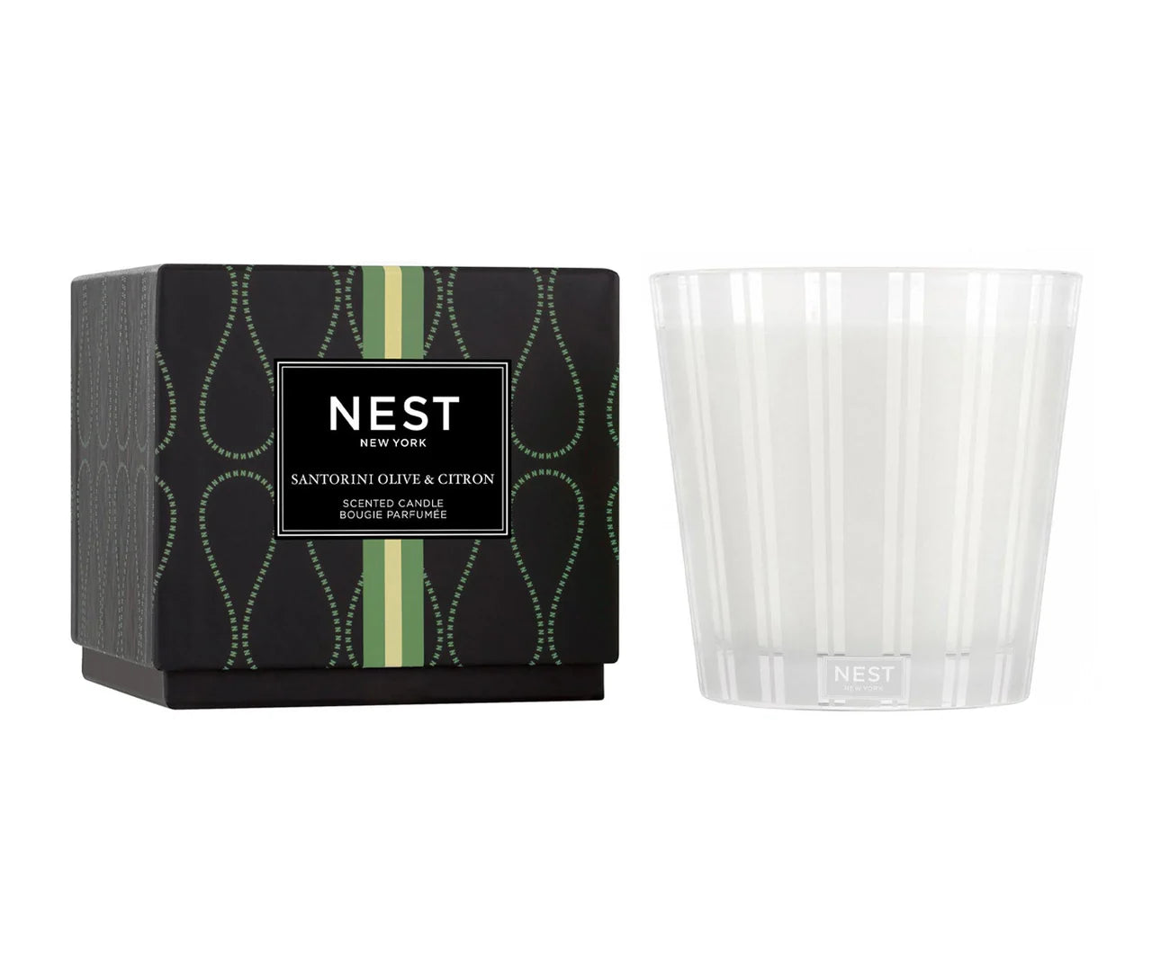 NEST- Santorini Olive & Citron 3 Wick Candle