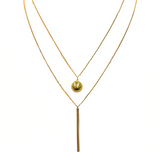 14kt Gold Multi-Tier Necklace