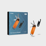 ORBITKEY- Key Organizer Active + Multi-Tool v2 Set in Tangerine