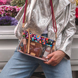 CONSUELA- Sophie Clear Midtown Crossbody