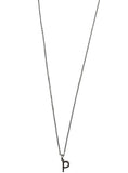 Luka Silver- .925 Necklace Letter "P"