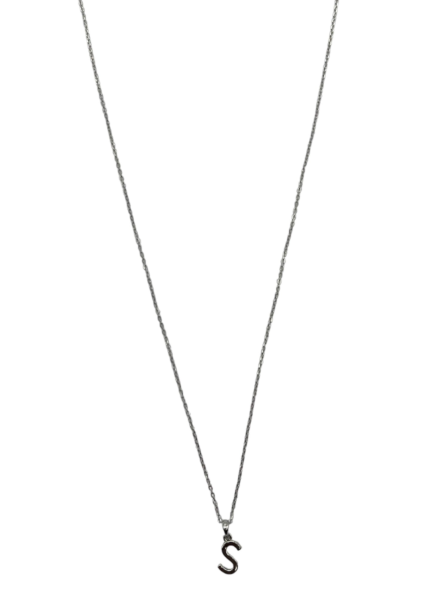 Luka Silver- .925 Necklace Letter "S"