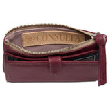 CONSUELA- Plum Slim Wallet