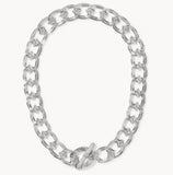 KENDRA SCOTT- Nova Rhodium Link Chain Necklace