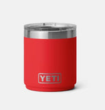 YETI- 10oz Lowball 2.0 w/Ceramic Lining in Rescue Red