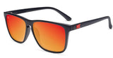 KNOCKAROUND- Fast Lanes in Matte Black / Red Sunset