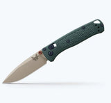 BENCHMADE- Mini Bugout in Taiga Green Grivory