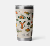 YETI- 20oz Tumbler in Cape Summer Camp