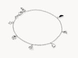 KENDRA SCOTT- Halloween Delicate Bracelet in Rhodium Multi Mix