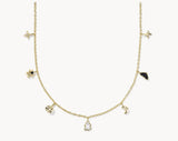 KENDRA SCOTT- Halloween Gold Strand Necklace in Multi Mix
