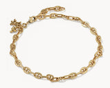 KENDRA SCOTT- Parker Knot Anklet in Vintage Gold