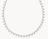 KENDRA SCOTT- Parker Rhodium Star Strand Necklace