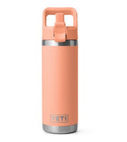 YETI- 18oz Straw Bottle in Lowcountry Peach