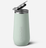 BRUMATE- 12oz Champagne Flute in Sage