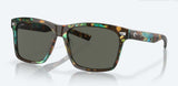 COSTA- Aransas Sunglasses in Shiny Ocean Tortoise Gray Glass 580G