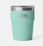 YETI- 16oz Stackable Cup in Sea Stone