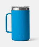 YETI- Rambler 24oz Mug in Big Wave Blue