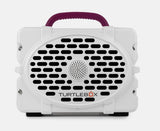 TURTLEBOX- Generation 3 Speaker in White/Maroon