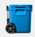 YETI- Roadie 48 Wheeled Cooler in Big Wave Blue