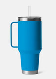 YETI- Rambler 42oz Straw Mug in Big Wave Blue