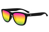 KNOCKAROUND- Premiums Sport Sunglasses in Rainbow on Black