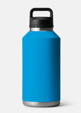 YETI- Rambler 64oz Bottle with Chug Cap in Big Wave Blue