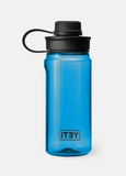 YETI- Yonder 600mL/20oz Water Bottle with Tether Cap in Big Wave Blue