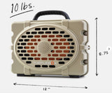 TURTLEBOX- Generation 3 Speaker in Tan/Black