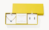KENDRA SCOTT- Cailin Gold Birthstone Gift Set of 2 in Blue Violet Crystal