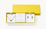 KENDRA SCOTT- Cailin Birthstone Gift Set in Gold Green Crystal