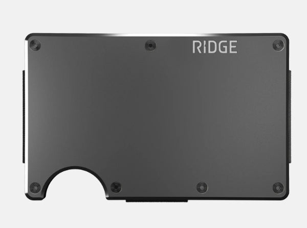 RIDGE- Gunmetal Cash Strap Wallet – Luka Life + Style