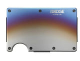 THE RIDGE- Burnt Titanium Wallet with Cash Strap