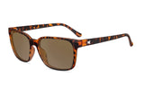 KNOCKAROUND- Day Trips Sunglasses in Matte Tortoise Shell/Amber