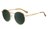 KNOCKAROUND- Love & Haights Sunglasses in Gold/Aviator Green