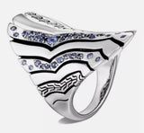 JOHN HARDY- Sil Lahar Saddle Ring