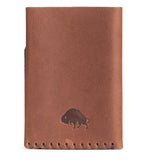 EZRA ARTHUR- No. 2 Card Holder Wallet in Whiskey
