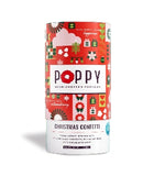 POPPY HANDCRAFTED POPCORN- Christmas Confetti Holiday Cylinder