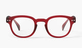 IZIPIZI- #C Cherry Red Reading Glasses (+1)