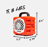 TURTLEBOX- Cub Speaker in Orange