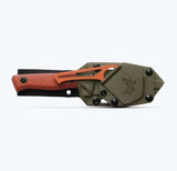 BENCHMADE- Slipridge Fixed Combo in Rust Orange G10
