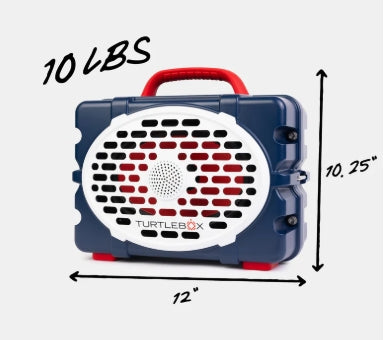 Turtlebox Generations TURTLEBOX- Generation 3 Speaker in Americana Blue – Luka Life + Style