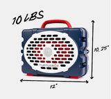 TURTLEBOX- Generation 3 Speaker in Americana Blue