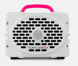 TURTLEBOX- Generation 3 Speaker in White/Hot Pink